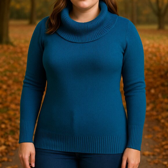Energie Cowl Neck Long Sleeve Pullover - Sβ - Picture 1 of 8